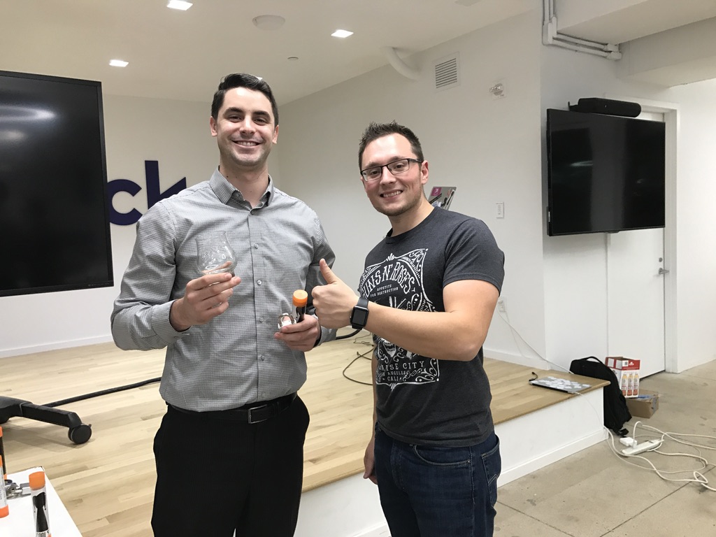 Ken teaching lockpicking at an AppSec training event
